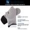 Hastings Home Silicone Oven Mitts, Extra Long Heat Resistant with Quilted Lining, 2-sided Textured Grip, 1-pair, Gray 112344AFZ - alternate 3
